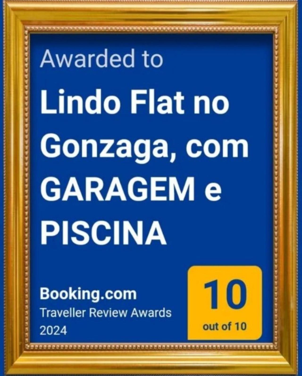 Lindo Flat No Edificio Cosmopolitan, Com Garagem E Piscina Apartman Santos Kültér fotó